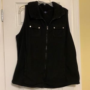 Chaps 2x vest. So warm!!